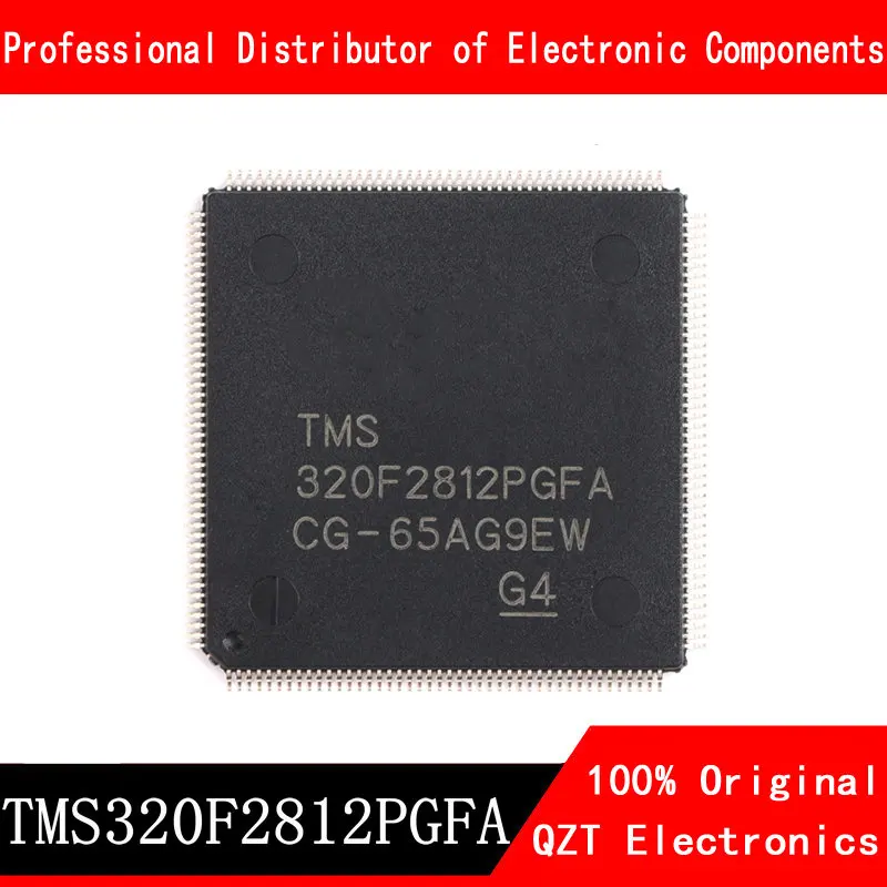 5 unids/lote nuevo original TMS320F2812PGFA TMS320F2812 LQFP176 microcontroller MCU en Stock