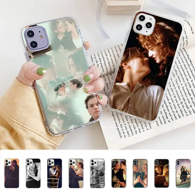 Titanic Leonardo DiCaprio Phone Case for iphone 13 8 7 6 6S Plus X 5S SE 2020 XR 11 12 pro XS MAX