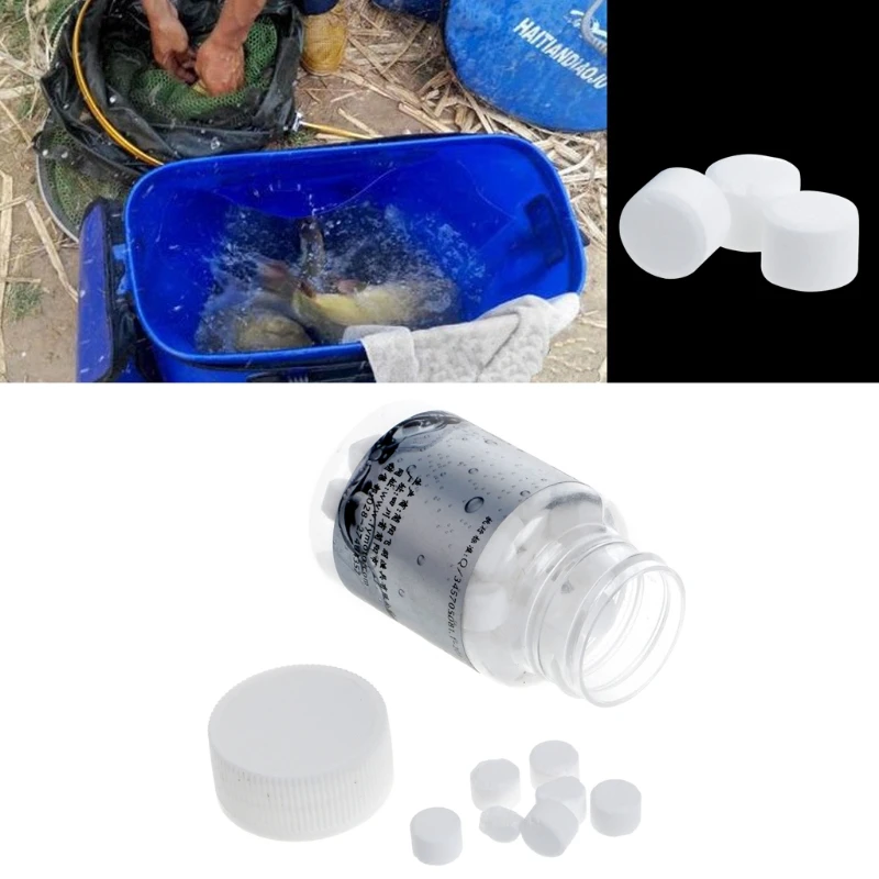 1 Bottle Releasing Fishing Bait Carp Additive Tablet Transport Tackle