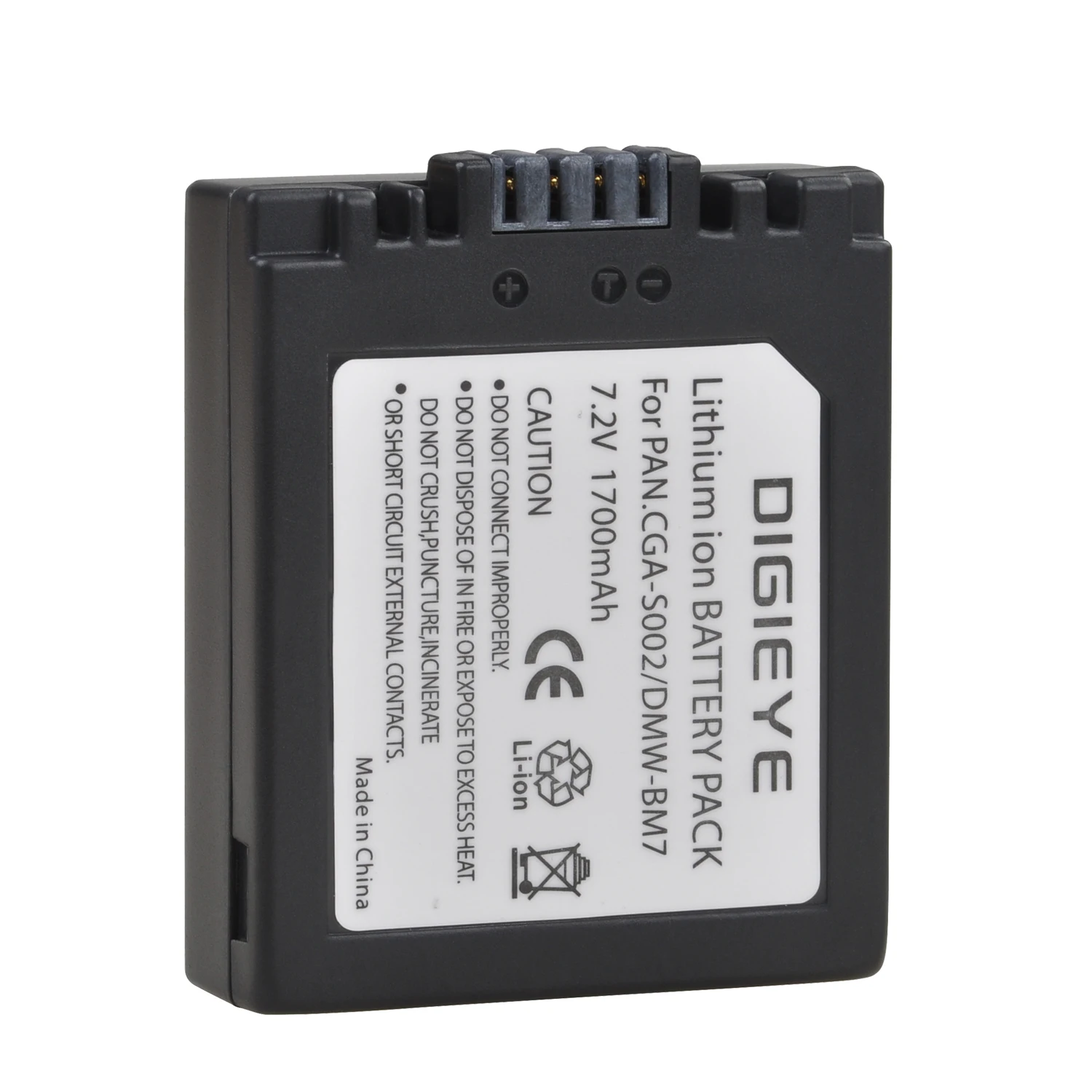 2x Akku-Ersatz Für Panasonic Kameras – 500 MAh, 3,6 V, Li-Ion, Kompatibel Mit CGR-S001 Uvm.