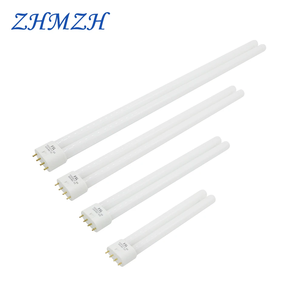 

PL-L 2G11 Base Energy Saving Tube H 18W 24W 36W 40W 55W Fluorescent Lamp 4 Pins Twin-Tube Energy-saving Light Bulb White Yellow