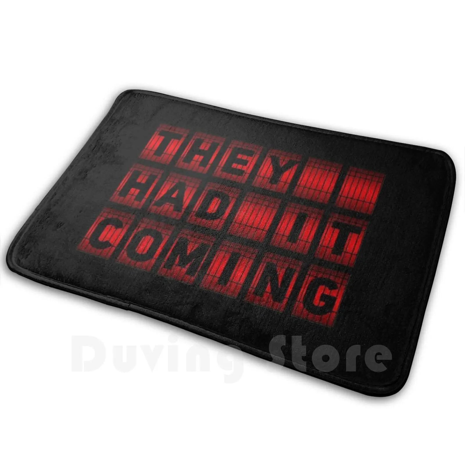 They Had It Coming Mat Rug Carpet Anti-Slip Floor Mats Bedroom Chicago Musical Musicals Broadway Movie Cell Block Tango Prison