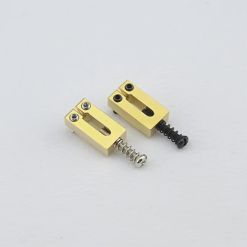 【Made in Korea】1 Set ( 6/7/8 Pieces ) Electric Guitar Bridge  Brass Saddle  10.5MM/10.8MM