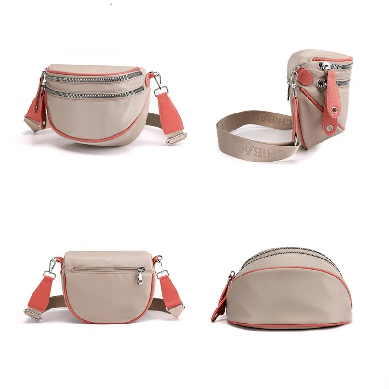 Vento Marea Sattel Schulter Tasche Für Frauen 2020 Neue Nylon Breiten Gurt Crossbody-tasche Wasserdichte Soft Kleine Geldbörse & handtaschen