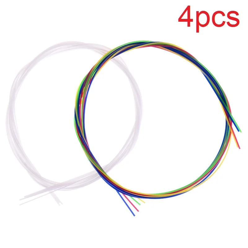 4-6pcs/set Nylon Rainbow Colorful Ukulele Strings Durable Replacement Part for Ukulele Guitar Musical Instrument Accessorie