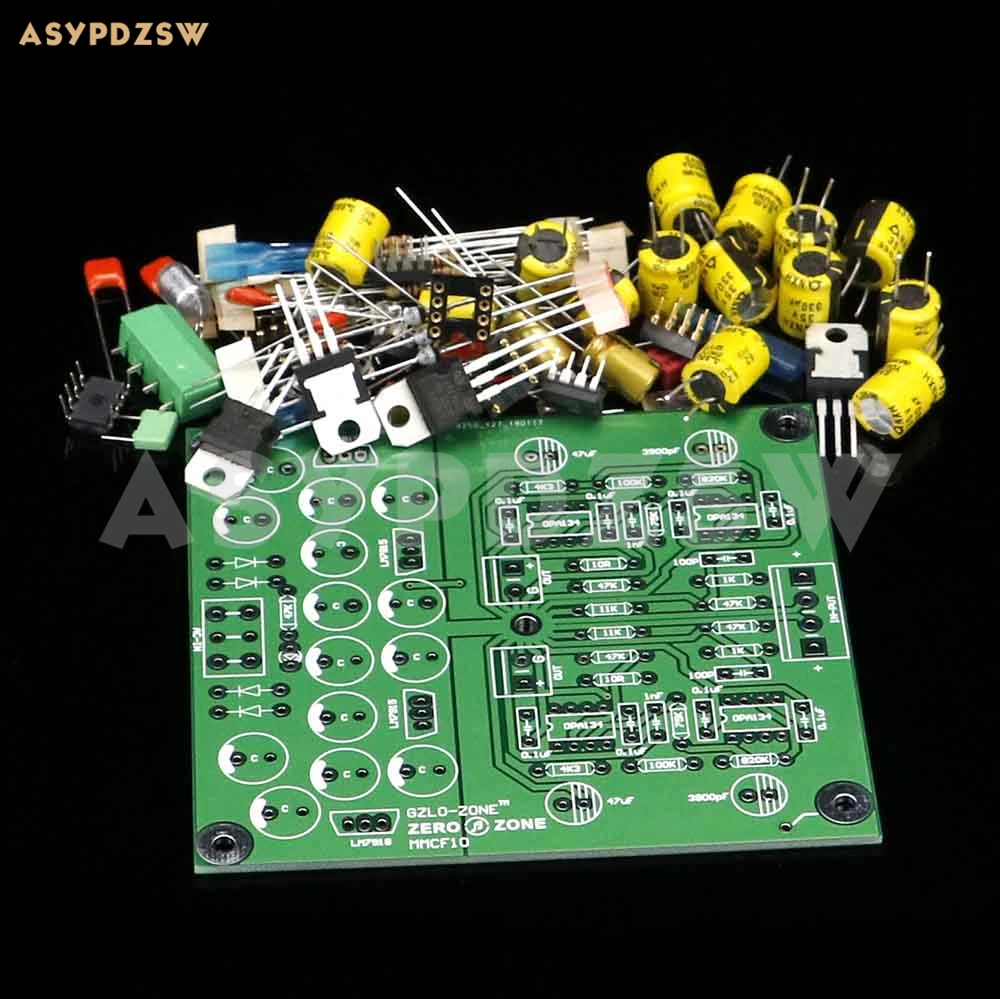 MMCF10 HIFI LP fonografo MM amplificatore RIAA Phono preamplificatore PCB/Kit fai da te/scheda finita