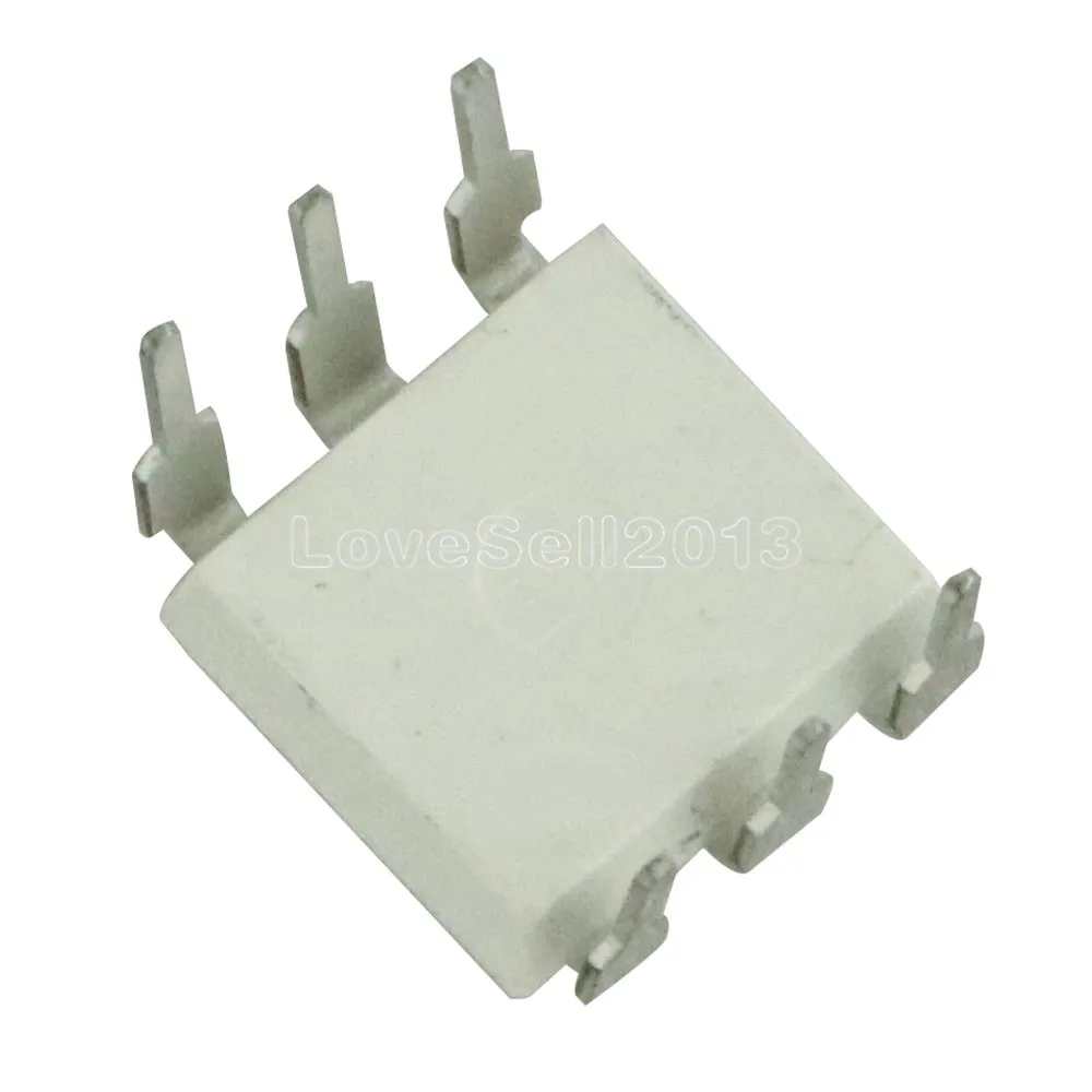 10pcs/lot MOC3051 DIP-6 OPTOCOUPLER TRIAC-OUT new original In Stock