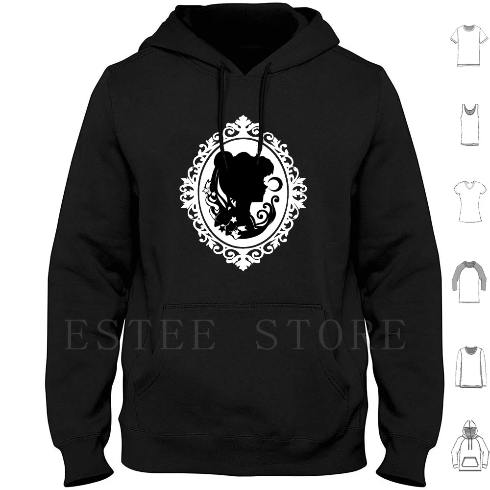 Usagi Cameo Hoodies Long Sleeve Usagi Tuxedo Anime Manga Sailor Sailor Sailor Jupiter Sailor Venus Sailor Saturn