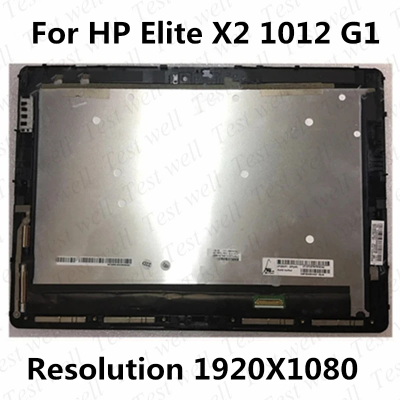 For HP Elite X2 1012 G1 Laptop LCD Touch Display 12.0