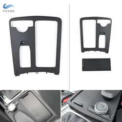 For Mercedes Benz C E class W204 C180 W212 E260 E300 Car Accessories Center Console Water Cup Holder Shutter Outer Frame Cover