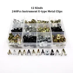 Mixed Auto Dashboard Audio DVD, CD,Center Console Panel Metal Fastener Screw Rivet For All Cars Clip Set