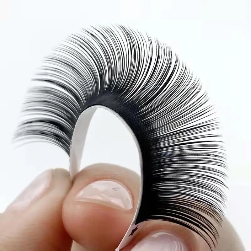 ABONNIE 16lines Premium Mink Individual Lashes Matte Black Volume Eyelash Extension C/D Curl Fake Lashes