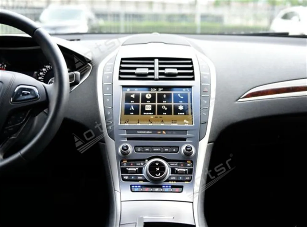 6+128G Android 11 Multimedia Video Player GPS Navigation For Lincoln MKZ MKX Continental 2013+ Car Radio Auto Stereo Unit 2Din