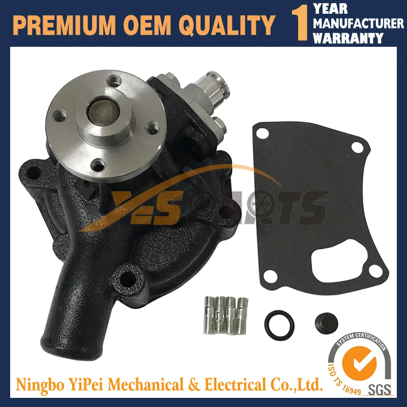 

New Water Pump for Kubota M5950 M6950 M7030 M7500 M8030 M4950S M5500 M6030 M8950 M9580 15481-73030 15481-73035
