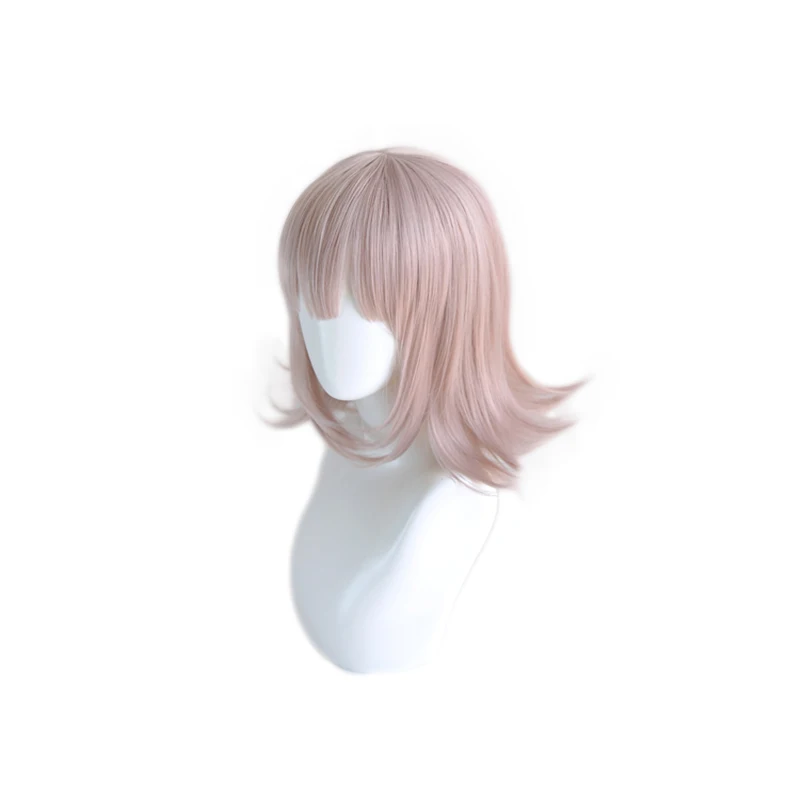 Super DanganRonpa Nanami ChiaKi Wig Cosplay Costume Dangan Ronpa Heat Resistant Synthetic Hair Women Wigs