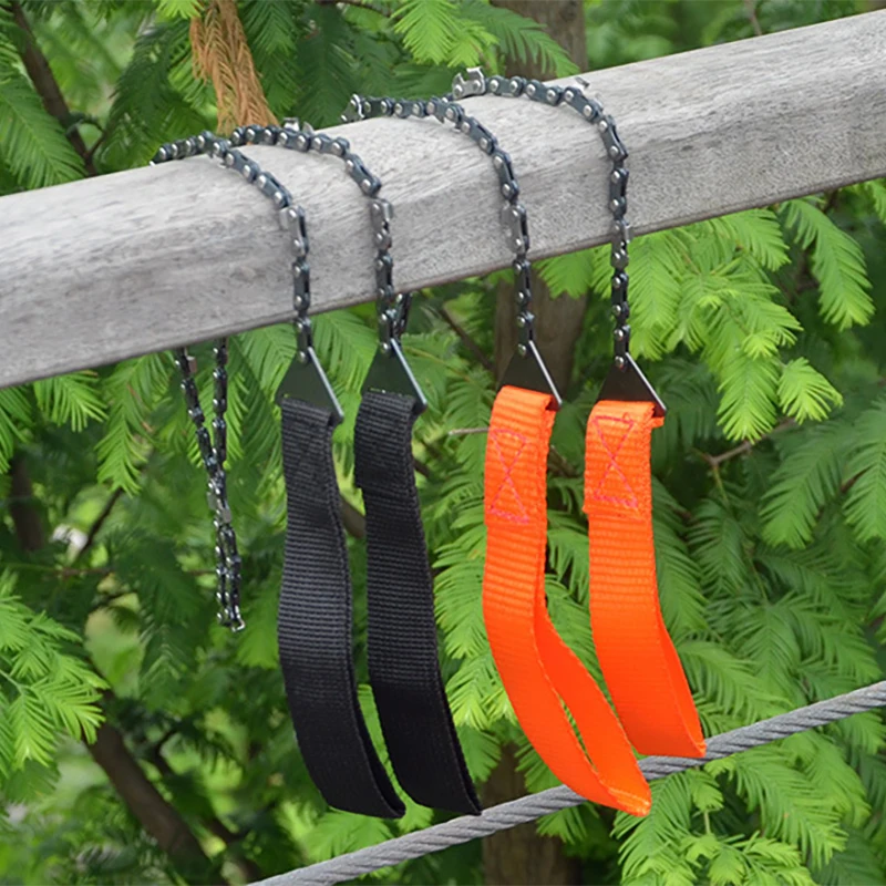 Outdoor Portable Hand-drawn Wire Saw Field Mountaineering Life-Saving Chain Saw Tool Multi-function Saw Chain Pocket Chain Saw