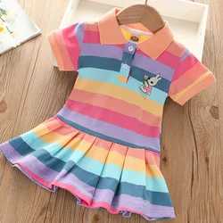 Girl Dress Spring Summer Children Dresses Unicorn Kids Clothes Fashion toddler Baby Girls Clothing Summer Dress Girl