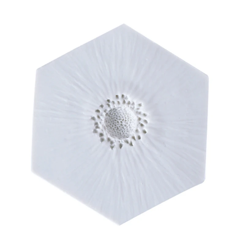 Scabiosa Stamen Silicone Mold Fondant Cake Decorating Chocolate Moulds Sugarcraft Tools M2299