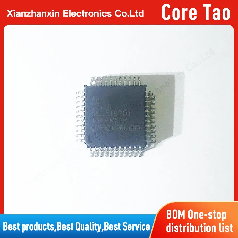 5pcs/lot  STC89C516RD+40I-PQFP44  STC89C516RD QFP44  micro controller