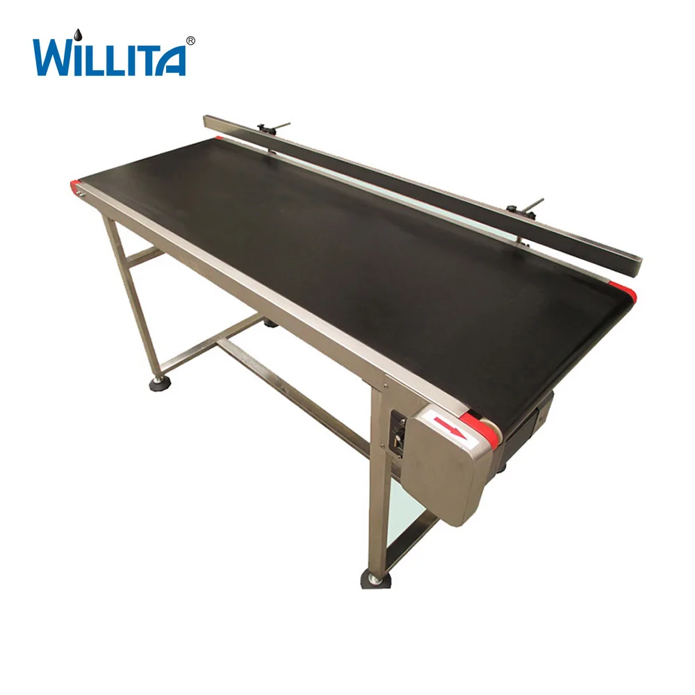 1500mm Industrial PVC Flat Food Conveyor Belt Stepless System Machine Satisfactory Stainless Steel Cargo Transfer Station Lines