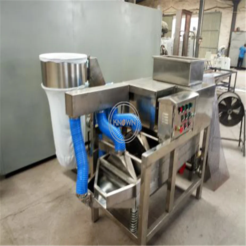 Professional 100kg/h Cocoa Bean Skin Peeler Machine Cocoa Bean Winnowing Peeling Sifter Machine Pri For Sale