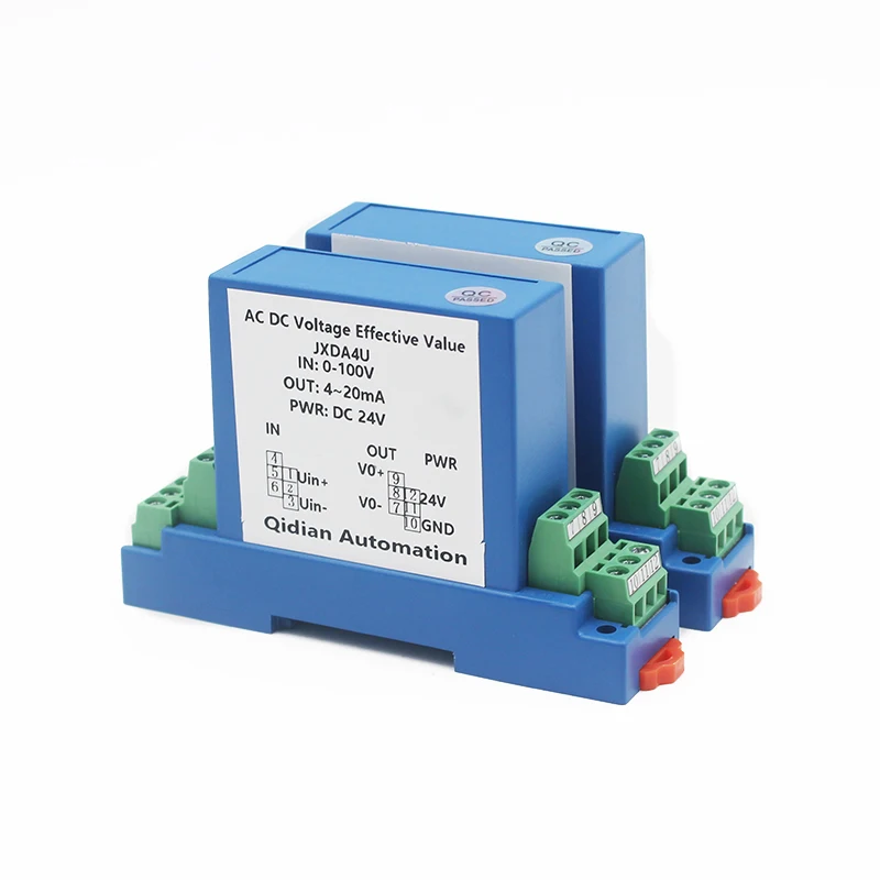 JXDA4U DC0-1000V DC0-500V sensore di tensione trasmettitore di tensione cc 0-75mV trasduttore di tensione RS485