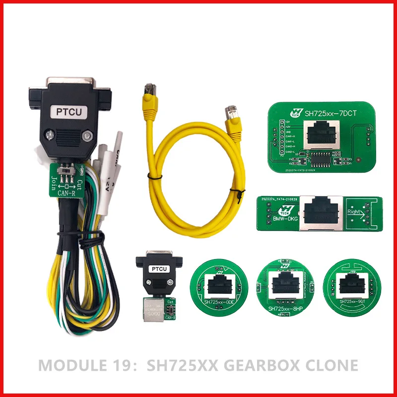 

Yanhua Mini ACDP Module19 SH725XX Gearbox Clone Support all ZF 8HP DQ380/DQ381 0DE MB VGS-NAG3 BMW GETAG 7DCT and BMW TEMIC DKG