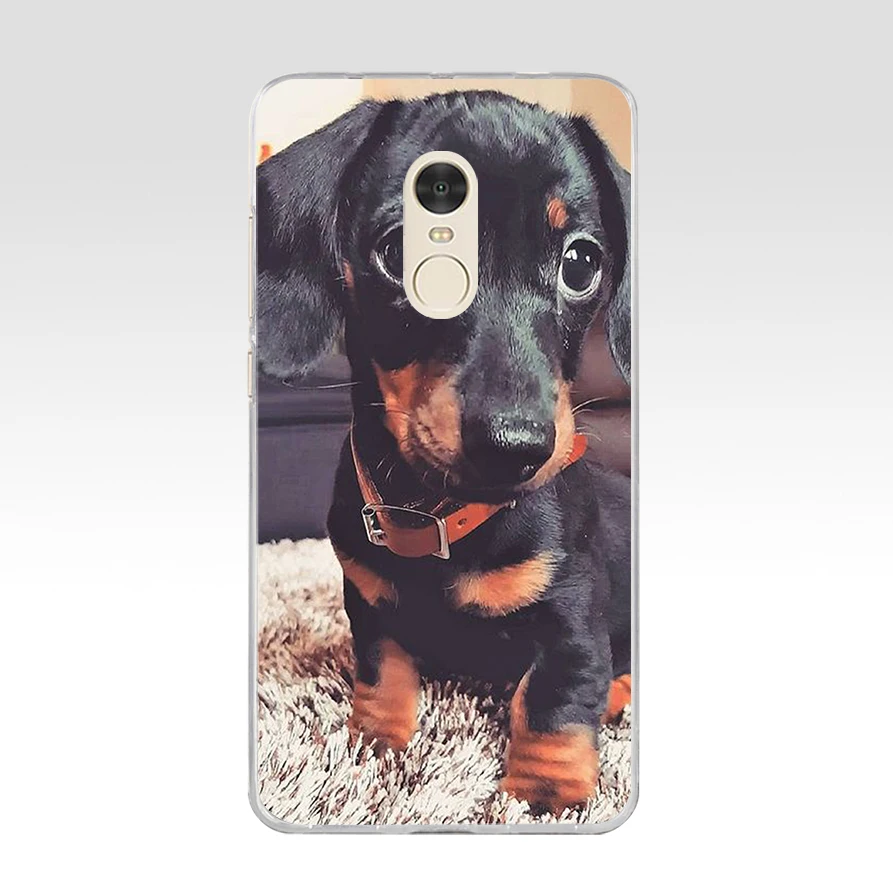 108FG Dachshund Teckel Dackel Dog Soft Silicone Tpu Cover phone Case for xiaomi redmi 7 7a note 4A 4X 6 Pro 6A 7