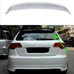 A3 8P Sportback FRP Unpainted Primer Roof Lip Spoiler Wing for Audi A3 Hatchback 2009~2012