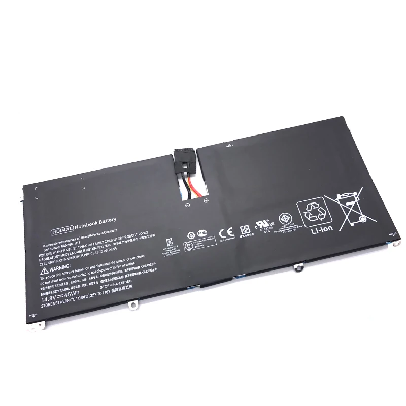 LMDTK Новый аккумулятор для ноутбука HD04XL для HP Envy Spectre XT 13-2000eg 13-2021tu 13-2120tu 13-2113TU Pro 13-b000 HSTNN-IB3V