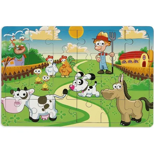 Your Modelmaker My Farm 24 Piece Wooden Puzzle