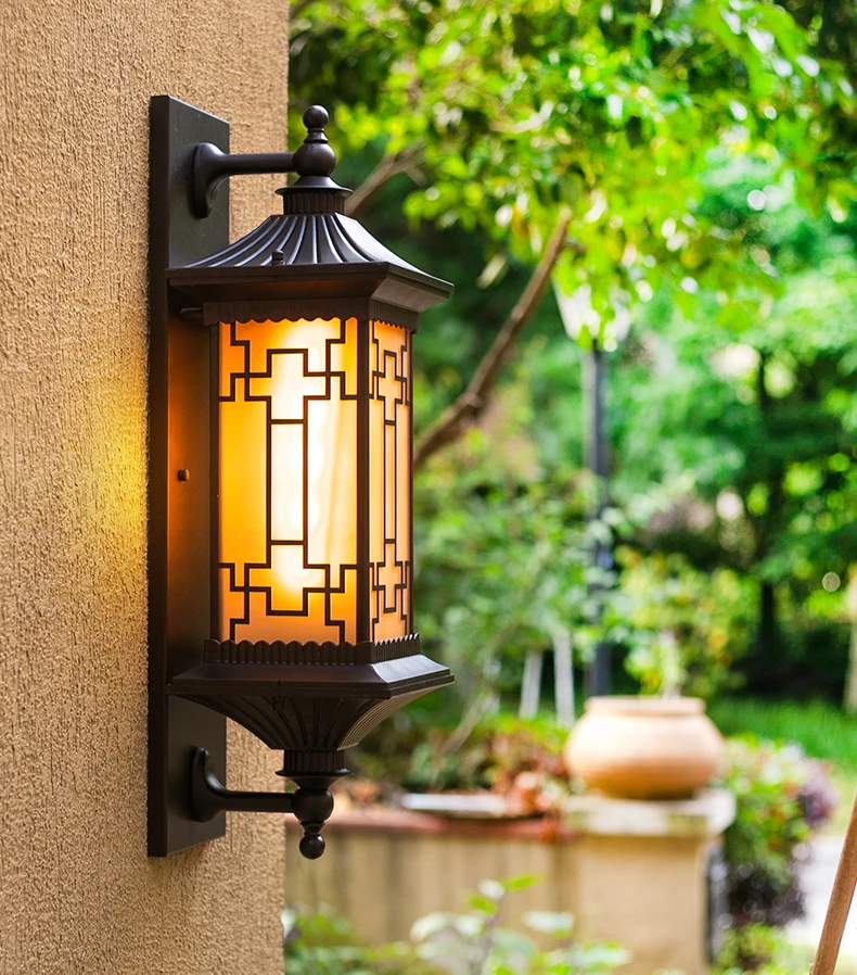 Outdoor Balcony Wall Light Outdoor Wall Lantern led Porch Light Exterior Sconce Garden Wall lights Decorative Lamp Landscaping