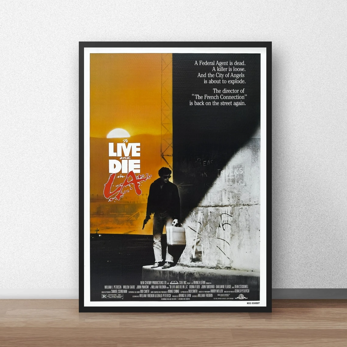 

To Live And Die In L.a. Classic Movie Poster Canvas Print Home Decoration Wall Painting ( No Frame )