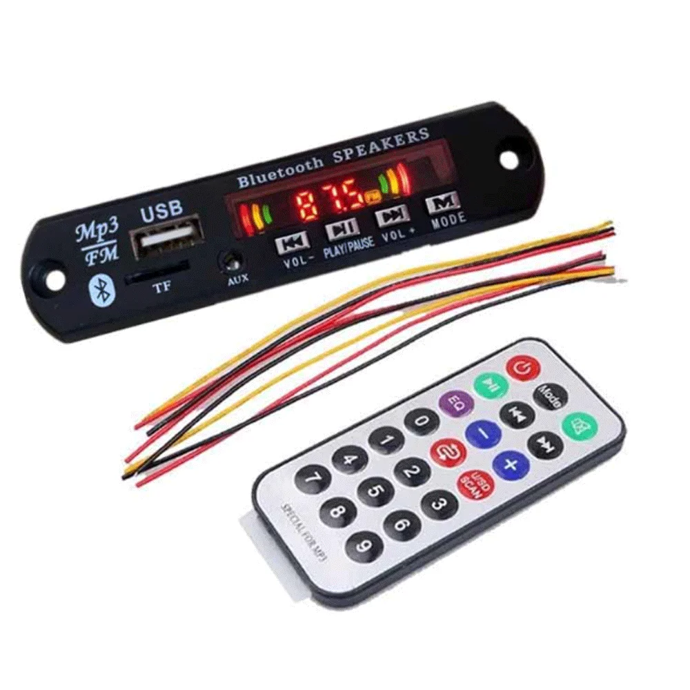 12V Lossless Decoder Boord Wav + Wma + MP3 Decoder Board Ultra Ape U Disk Sd Bluetooth Speler