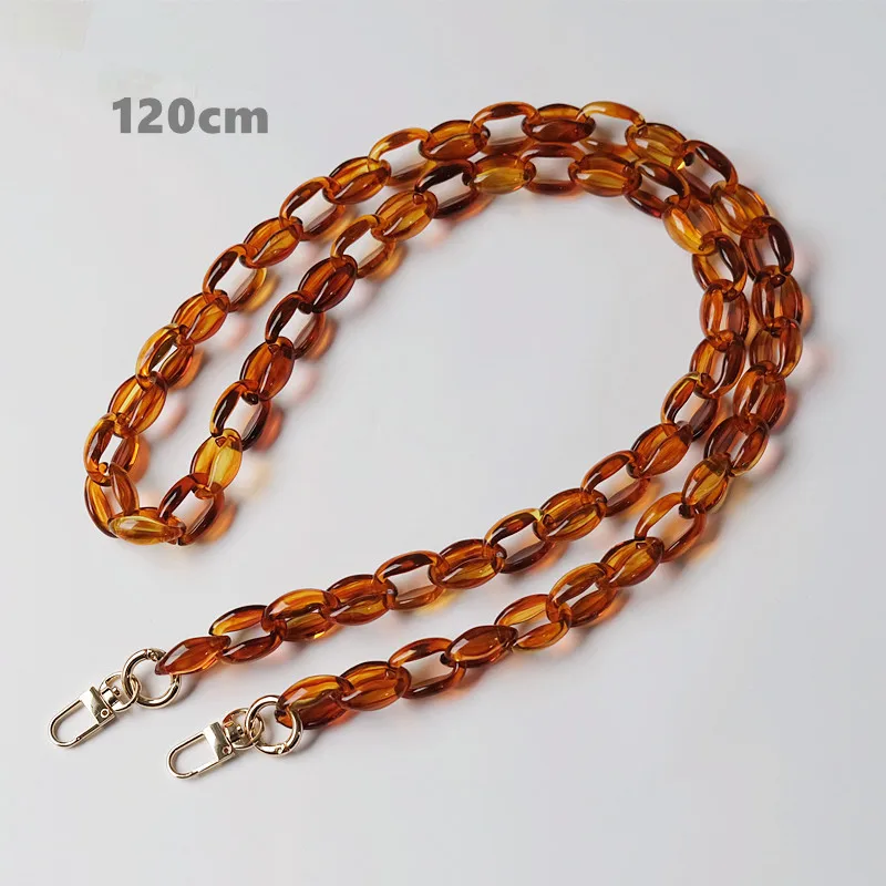 40-120cm Acrylic Resin Bag strap For Shoulder Bag Plastic Handbag Chain Strap Detachable Belts Handles Chain Bag accessories