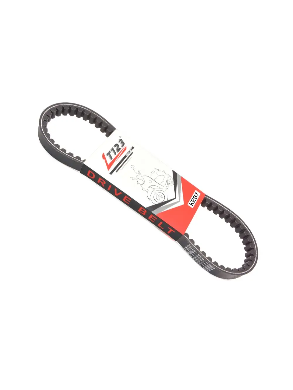 LT123 23100-KEB7-900 pas napędowy skuter motorower dla SYM Jet Euro X Sportx Jungle Mask Eu2 czerwony diabeł rekin RS dla Kymco Agility 50 — zdjęcie 2