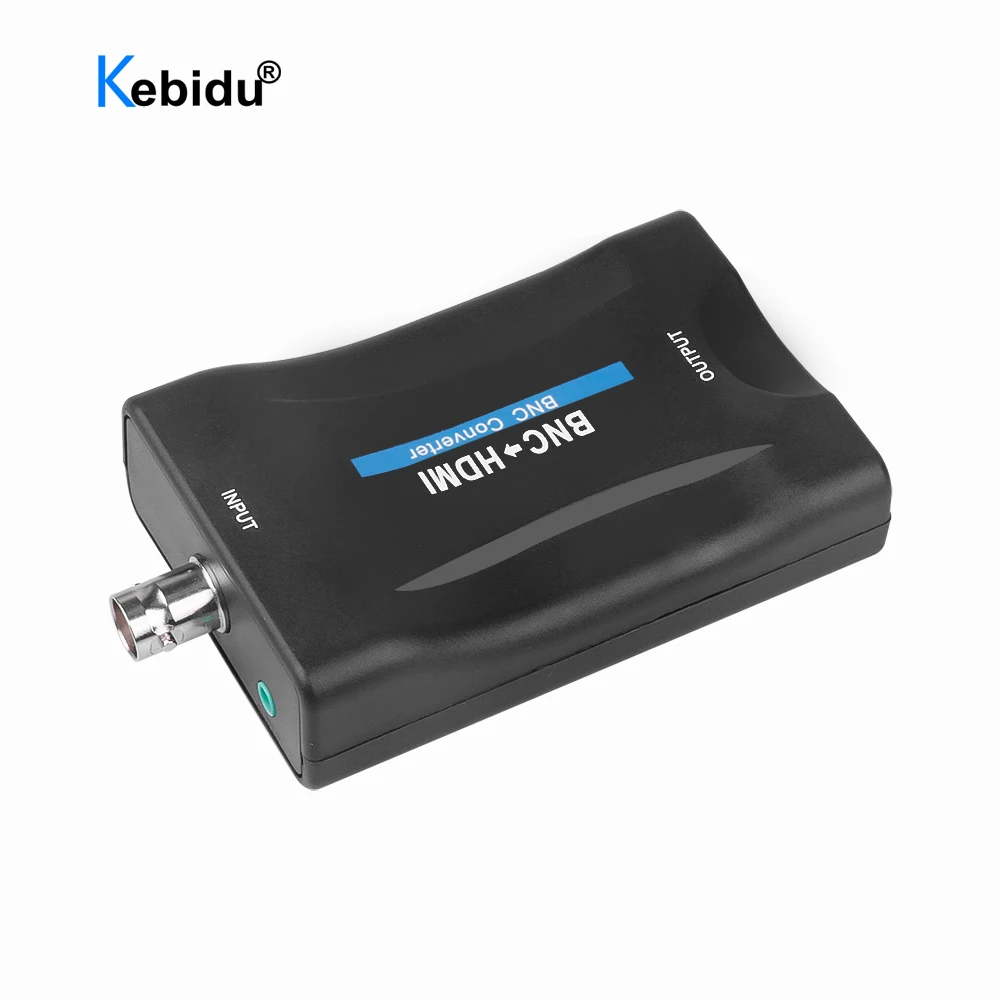 BNC To HDMI-compatible Converter 1080P/720P Display Video Conversor For DVR Detector BNC TV signal Converter with USB Cable