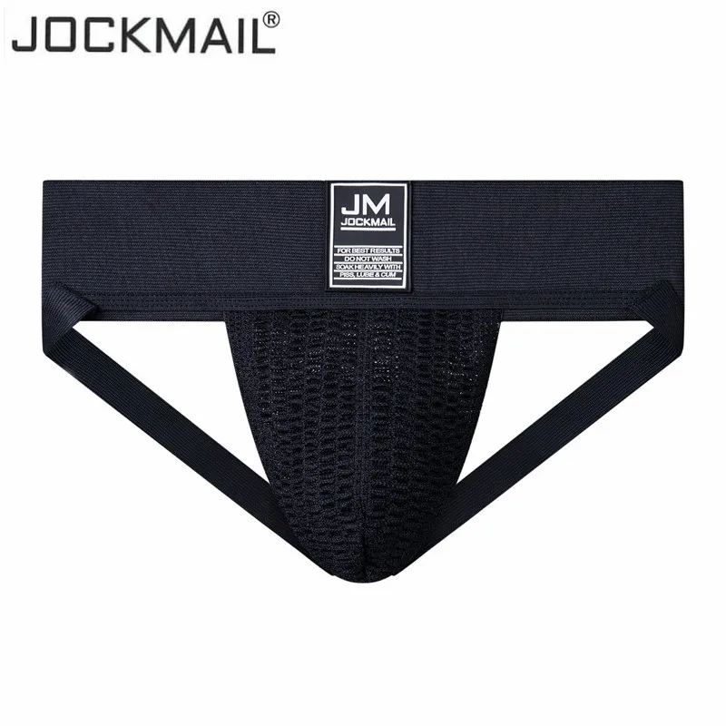 JOCKMAIL Gym Workout Jockstrap with 3\