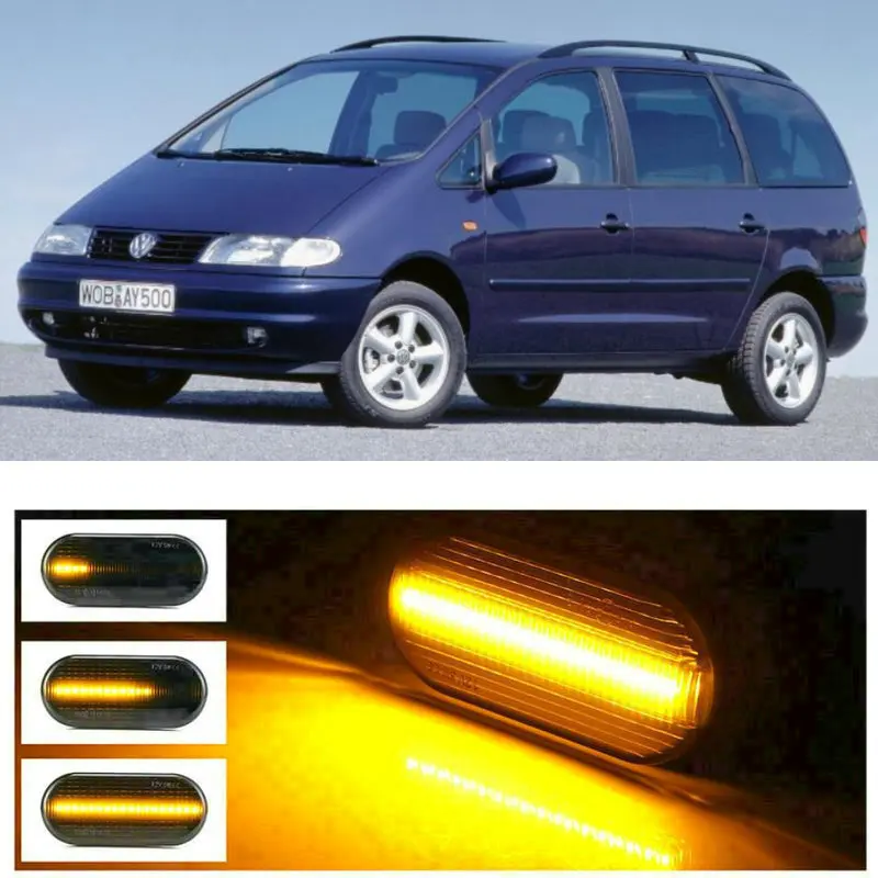 

Side Marker turn signal Light For VW Sharan 1995.09-2000.04 Vento 1995.09-1998.09 CANBUS plug and play