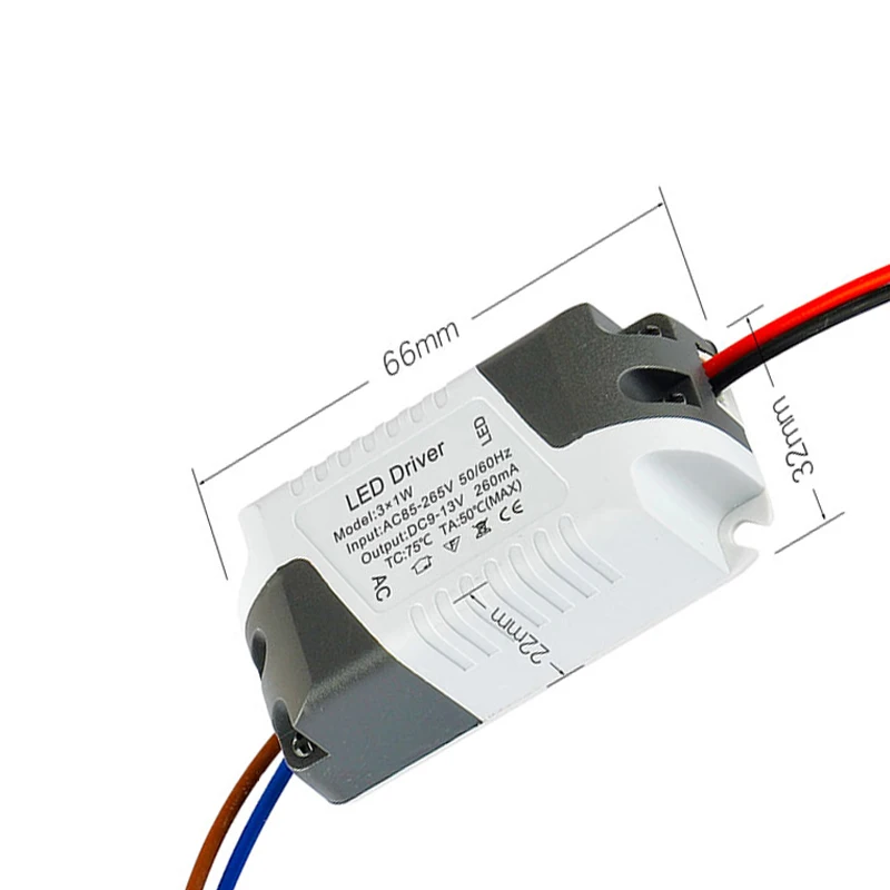 2PCS LED Treiber 300ma 3w4W7w 8W12w18W25w 36w 300ma LED Netzteil Anzupassen Einheit AC85 ~ 265V LED Lichter Transformatoren Treiber für LEDs – Detail 13