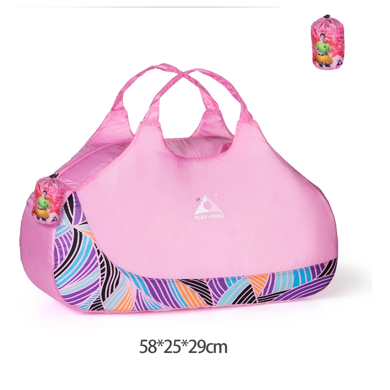 playking new style foldable holdall duffel bag gym traveling sports outdoor light weight folding haver bag