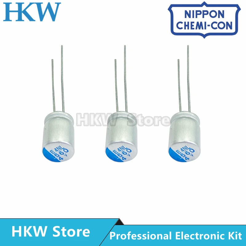 

10pcs 560UF 4V NCC 6x8mm Super Low ESR 4V560uF For Motherboard VGA Solid Capacitor NIPPON CHEMI CON 560UF4V 6*8MM