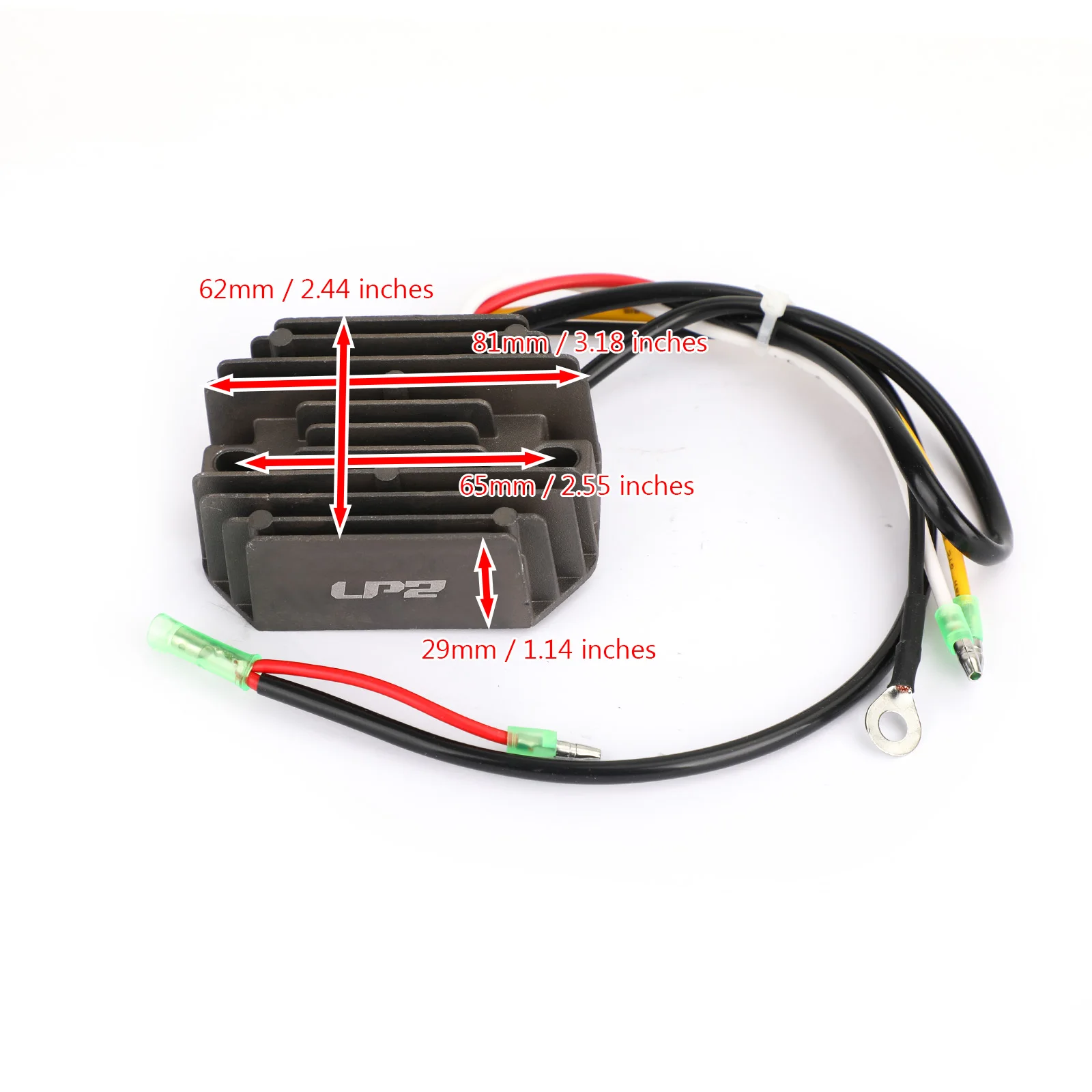 Areyourshop for Tohatsu MFS18B MFS 18B 2002 MFS18B2 2003 2004 2005 2006 2007 2008  3R3-76060-0 Regulator Rectifier Voltage