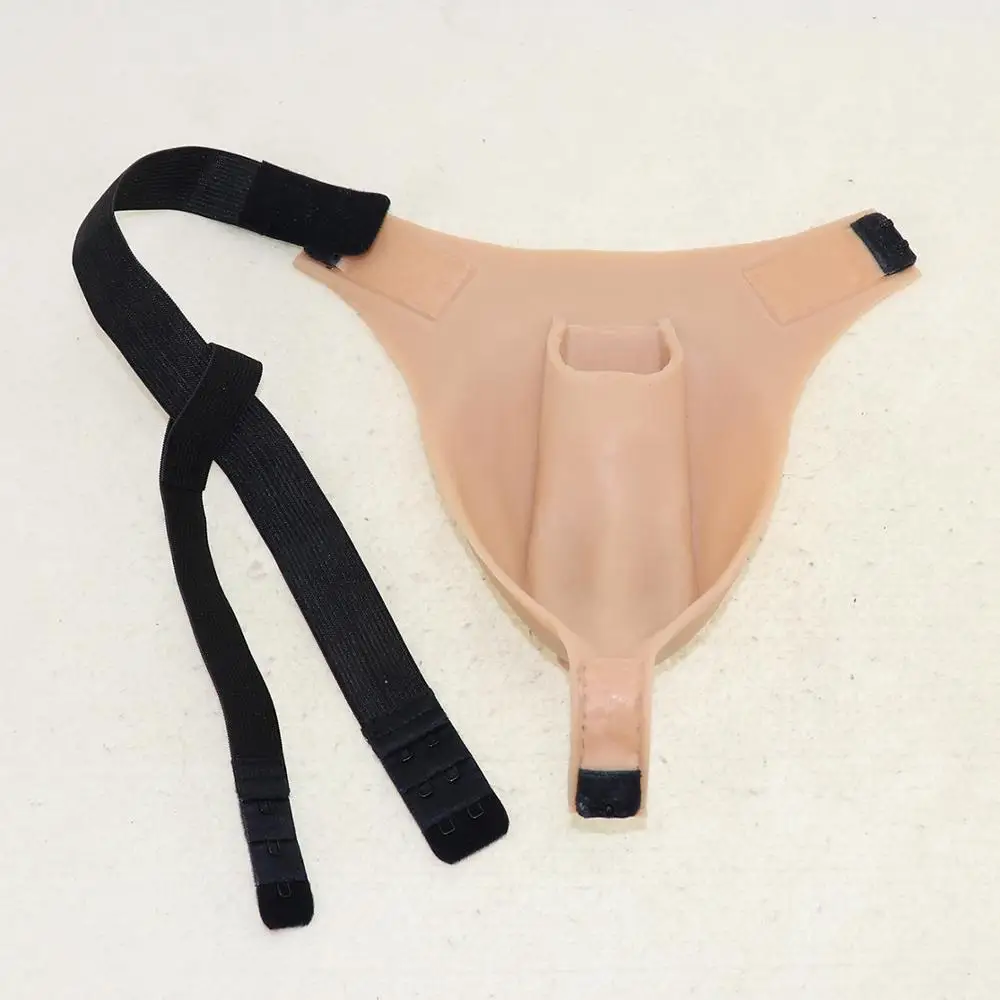 Silicone Realistic Vagina Panties Crossdresser Artificial Sex Fake Boxer Underwear Transgender Drag Queen Male to Female