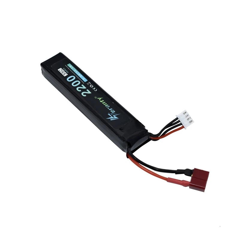 Upgrade 2200mAh 35C Water Guns 1Pcs 11.1V Lipo Battery 3S for AKKU Mini Airsoft BB Air Pistol Electric Toys Guns RC Parts