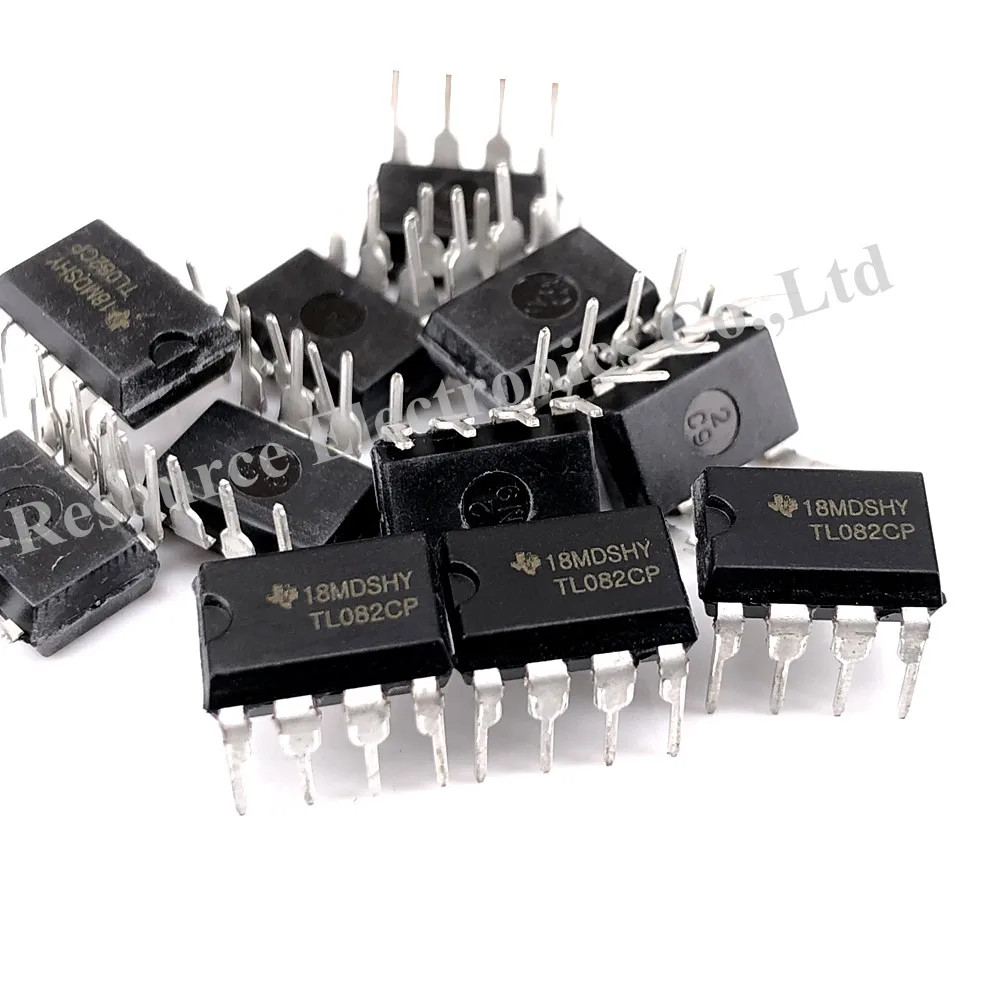 (10個) TL082CP dip-8 TL082 TL082CDIP8 JFET-INPUTオペアンプ