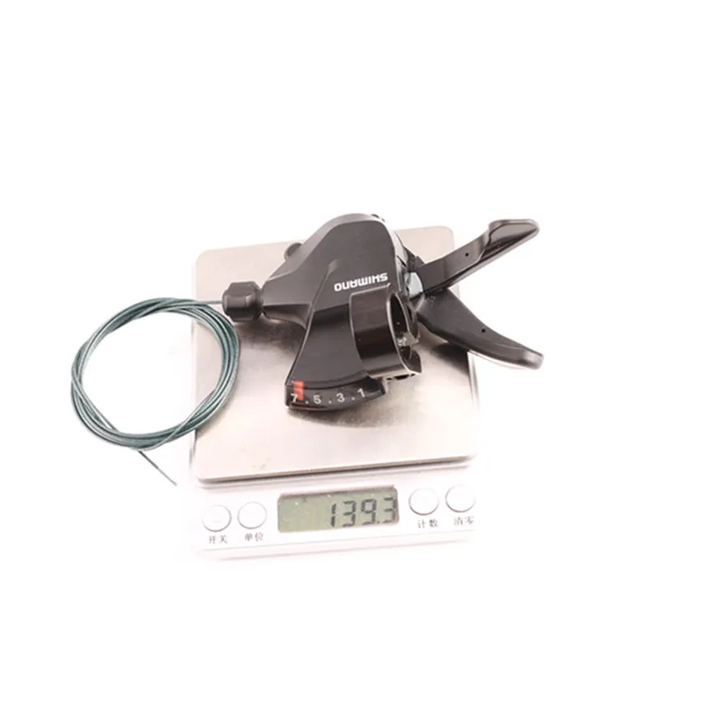 SHIMANO Altus SL-M315 Shifter Links 2s 3s Rechts 7s 8s MTB Mountainbike Schalthebel Getriebe Trigger einseitig – Detail 10
