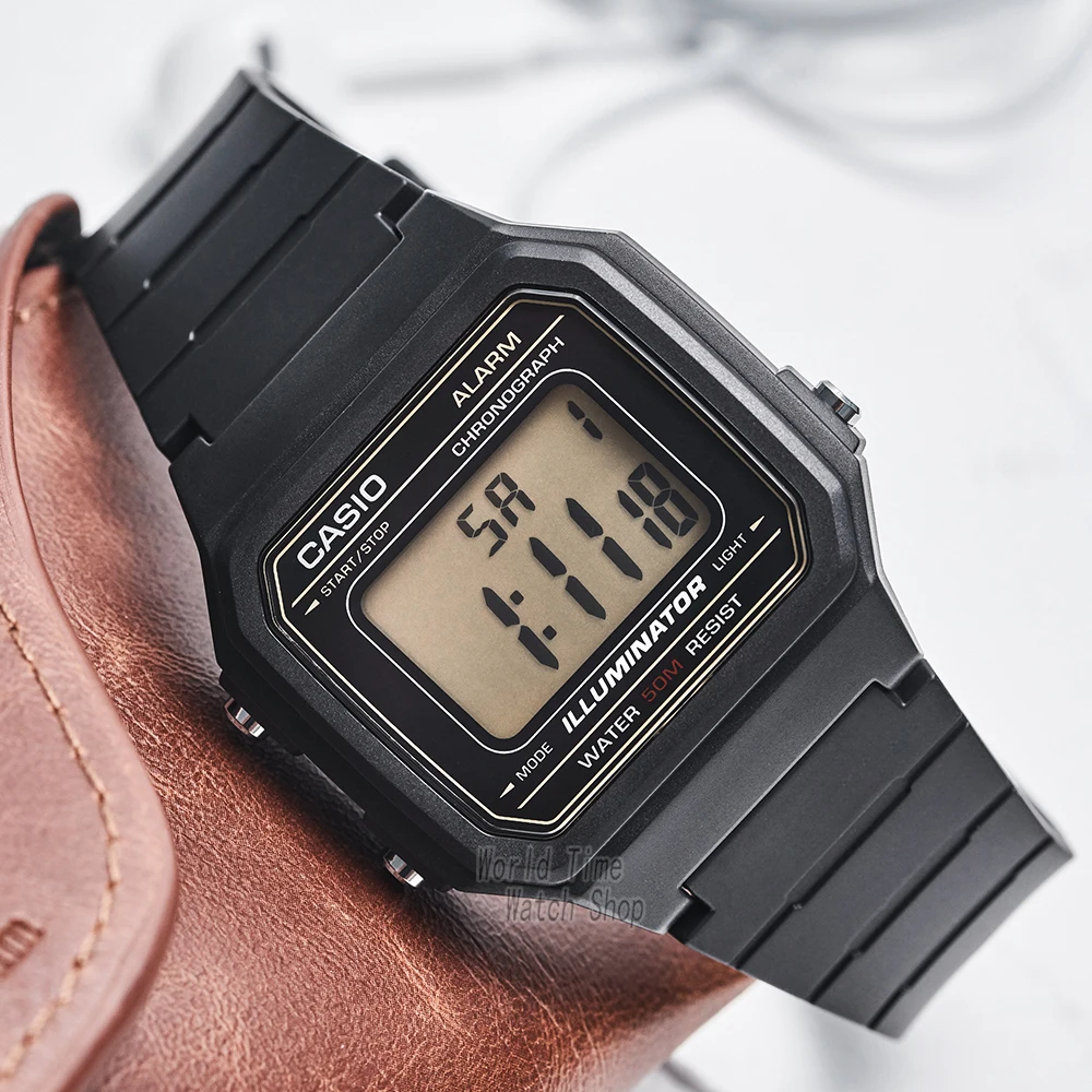 Casio watch for men top luxury set military LED relogio 50m Waterproof digital sport quartz watch W-217H-9A