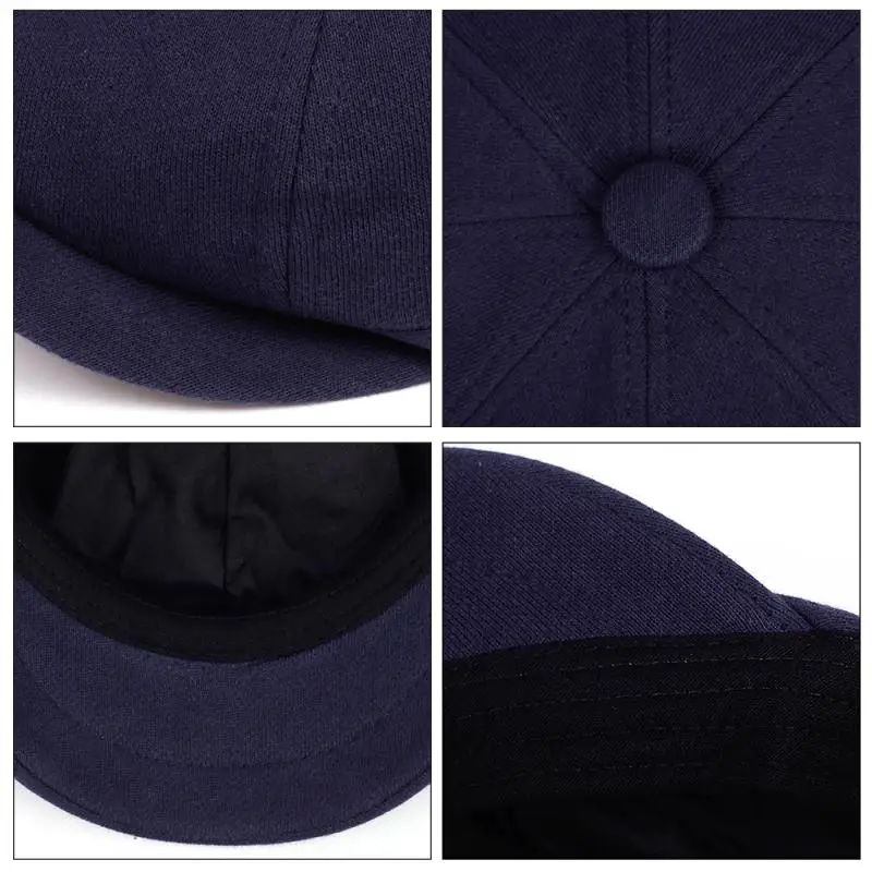 Fashion wild Newsboy Cap Men Women Retro beret Hat Driver Flat Cap hip hop berets hats Solid color Retro casual berets gorras