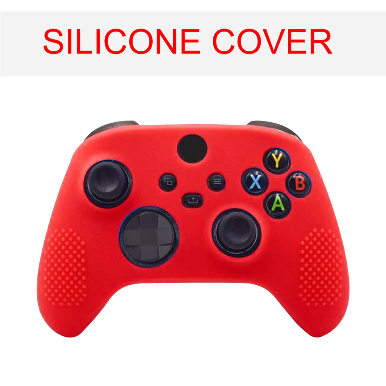 For Xbox Series X S Controller Silicone Cover Rubber Skin Grip Case Protective For Xbox Series X S Joystick Gamepad Accessories